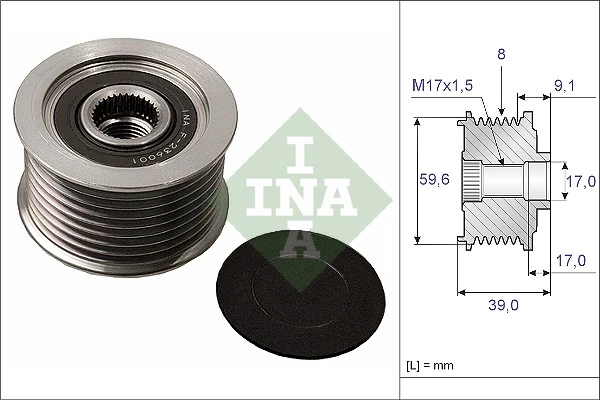Alternator Freewheel Clutch